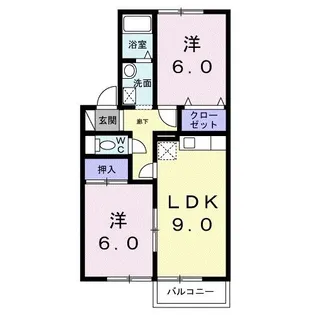 Nオウリガ【2階】の間取り