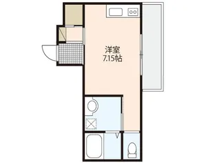 かんたろうビル【3階】の間取り