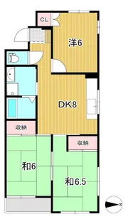 サンビレッジ鈴木【2階】の間取り