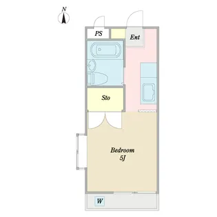 プルメージュ松村【1階】の間取り