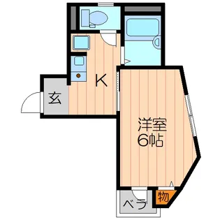 ミレニアム門真【4階】の間取り