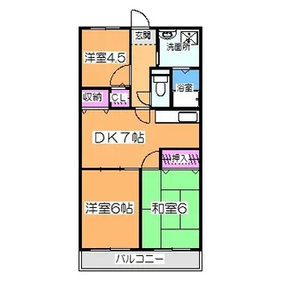 ラ・ルミエール【3階】の間取り