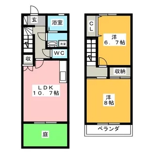 プルーリオンの間取り