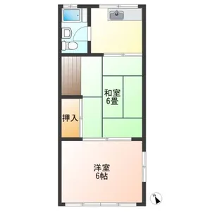 東京都品川区旗の台5【マンション】の間取り