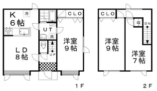 メゾンリーフの間取り
