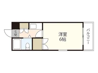 Calm西川口町【3階】の間取り