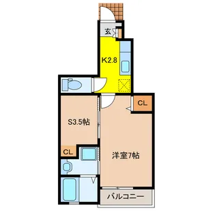 セントラル・プラザ【1階】の間取り