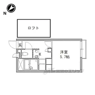 レオパレスYOU池沢【2階】の間取り