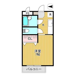 メゾン神明【3階】の間取り