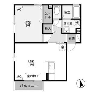 サリチェ【2階】の間取り