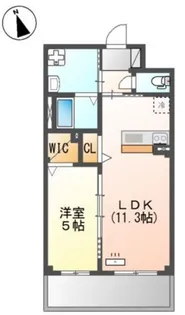 ブロッサム【3階】の間取り