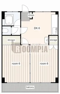 小川ビル【3階】の間取り