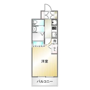 1Kの間取り画像