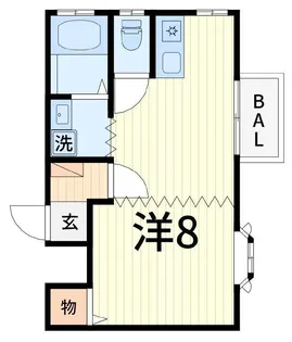 メゾンコテイ【3階】の間取り