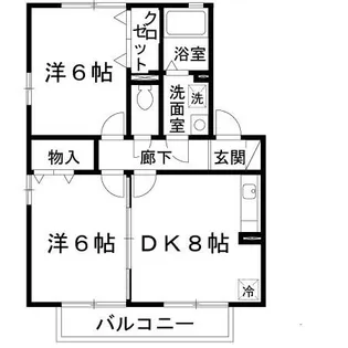 エスポワール・マサ【2階】の間取り