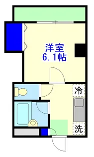 トーワマンション【1階】の間取り