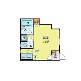 東京都練馬区平和台3【アパート】の間取り