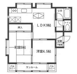 メゾンアゼリア【1階】の間取り