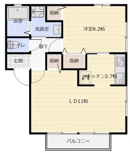 メゾン510 C【1階】の間取り