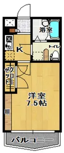 郡中アーバンタイム【4階】の間取り