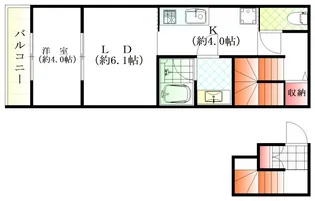 stellaI【2階】の間取り