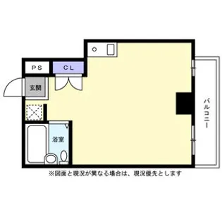 1Rの間取り画像