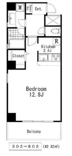 東京都台東区浅草橋2【マンション】の間取り