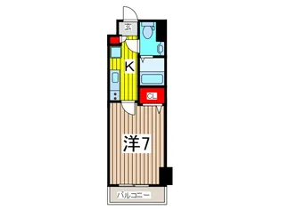 アルファコート西川口26【3階】の間取り