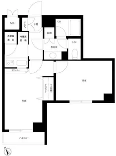 ルーブル学芸大学参番館【2階】の間取り