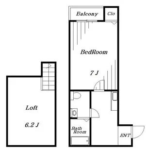 マリアージュ【1階】の間取り