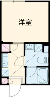 プティレスト中板橋【5階】の間取り