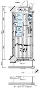 メインステージ亀戸【4階】の間取り