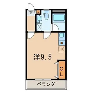 リバティ【1階】の間取り