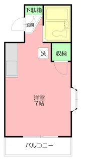 第5野本ビル【2階】の間取り