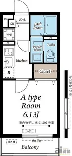 埼玉県坂戸市山田町【マンション】の間取り