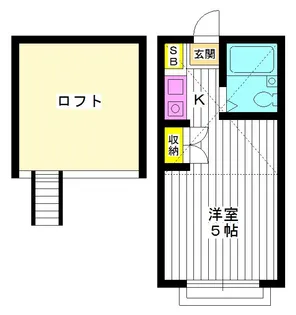 東京都練馬区高松6【アパート】の間取り
