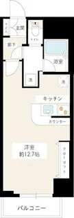 東京都新宿区新宿2【マンション】の間取り