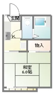 神奈川県横浜市港北区日吉3【アパート】の間取り