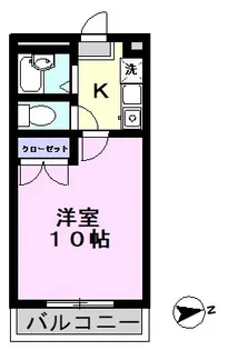 CHERRY【1階】の間取り