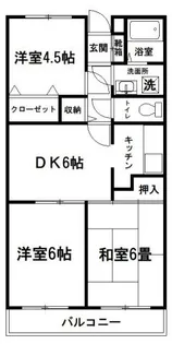 アーバンレジデンス【4階】の間取り