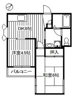 東京都練馬区早宮1【アパート】の間取り