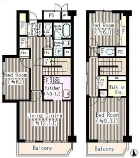 LaBrevitaの間取り