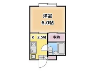 東京都江東区北砂1【アパート】の間取り