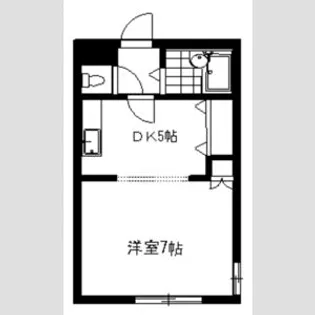 エンドレス三井南6条【1階】の間取り