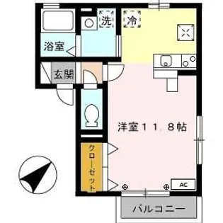 高知県高知市高須3【アパート】の間取り