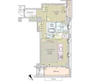 東京都渋谷区神宮前4【マンション】の間取り