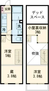 SパレスIV【2階】の間取り