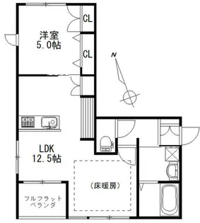 Supreme Maison 阿佐谷南【1階】の間取り