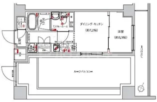 SAKURA AXIS 中板橋【9階】の間取り