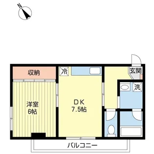 第三佐久間ビル【3階】の間取り